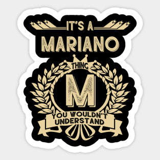 Mariano Sticker